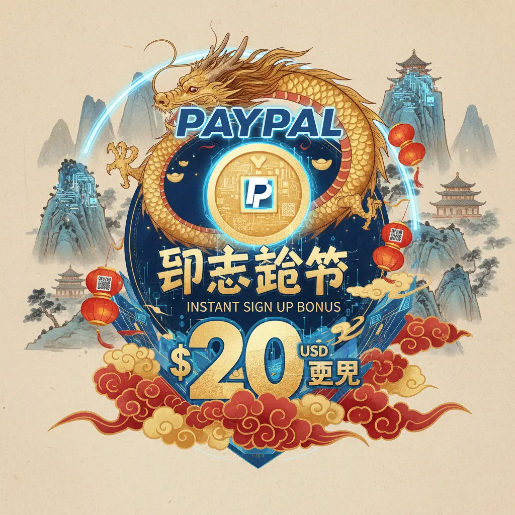 instant $20 sign up bonus - PayPal