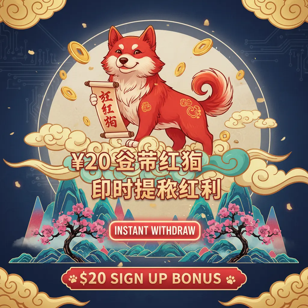 $20 sign up bonus instant withdraw - Red