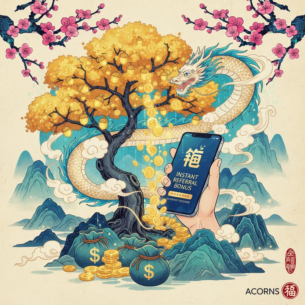instant referral bonus no deposit - Acorns