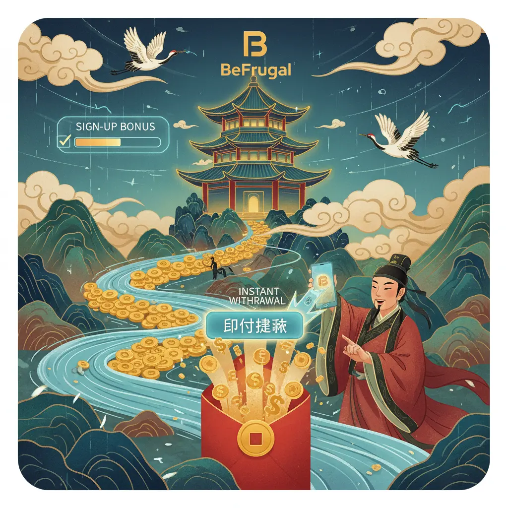 sign up bonus instant withdraw - BeFrugal