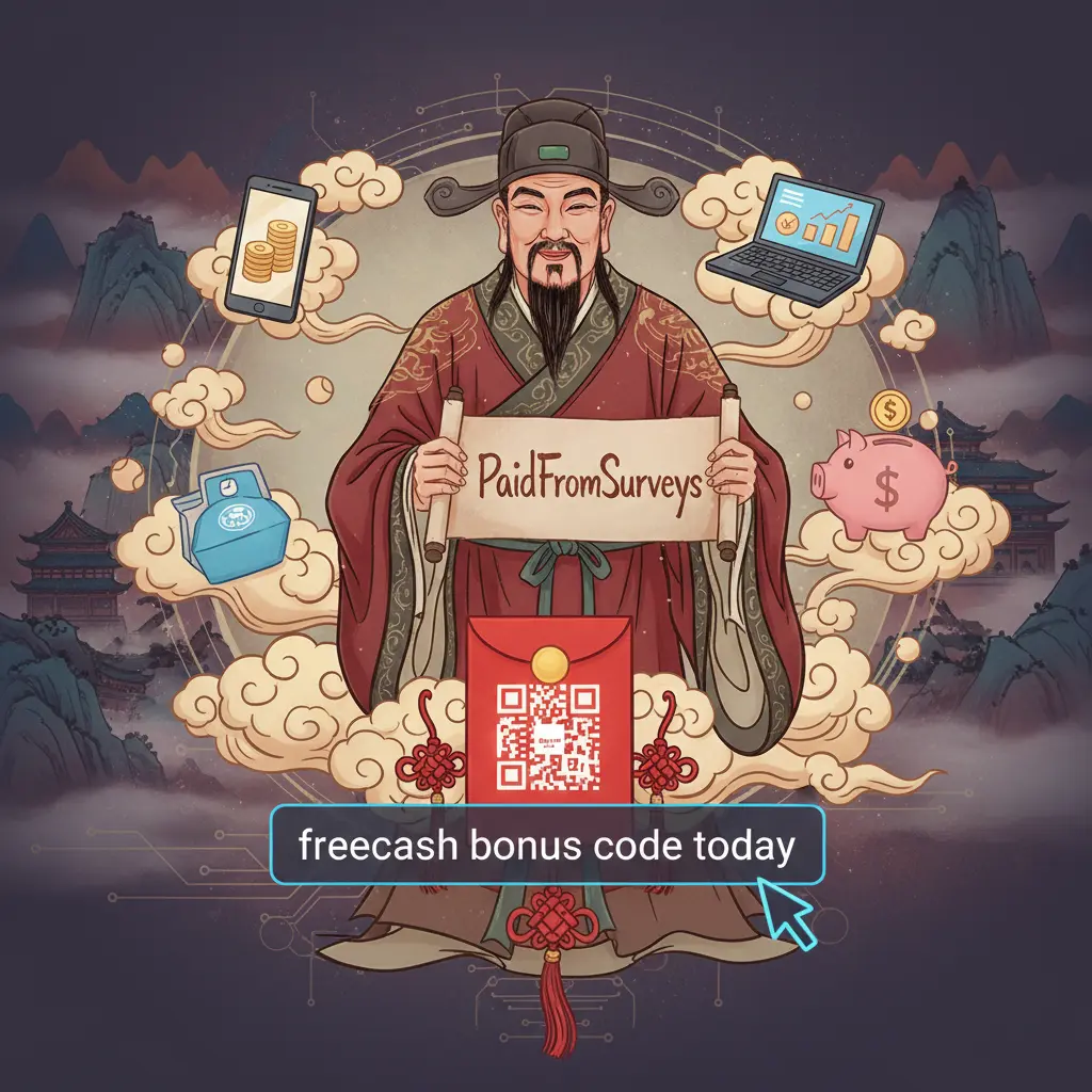 freecash bonus code today - PaidFromSurveys