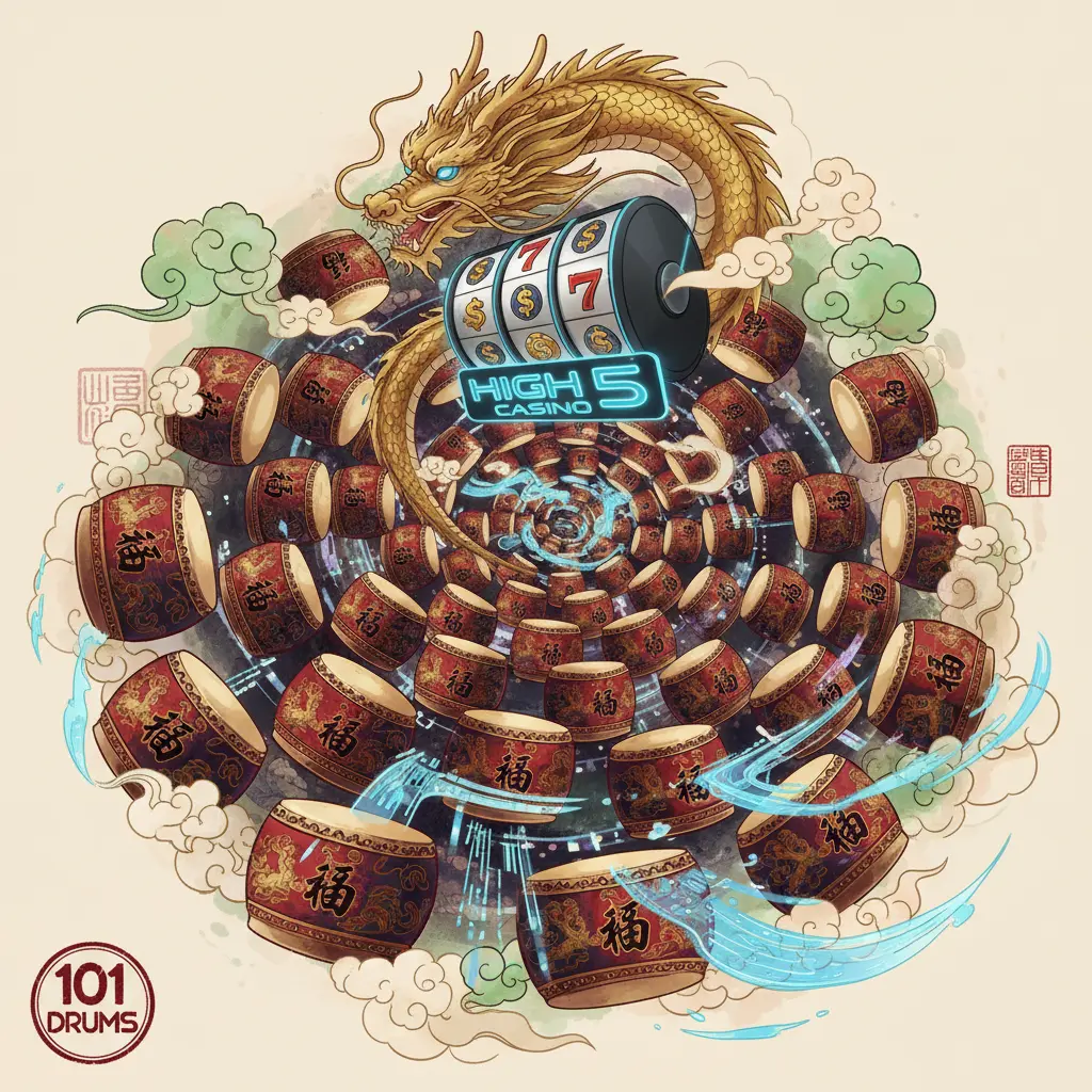 High 5 Casino - Drums